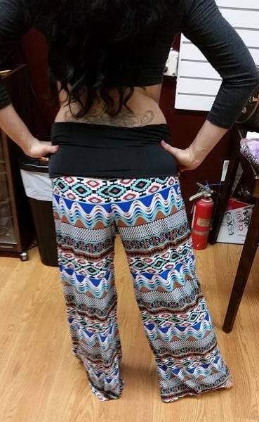Final yoga pant from back side