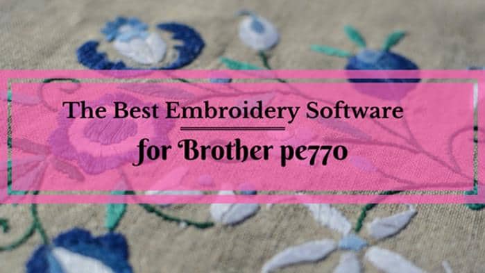 brother ped basic embroidery machine software and card